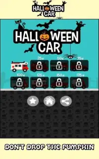 Halloween car racing Screen Shot 8