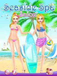Seaside Spa Salon-Girls Games Screen Shot 0