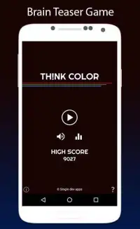 Think color - Brain teaser Screen Shot 1