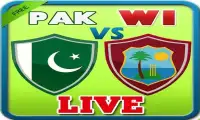 Pak Vs WI Live Cricket TV Free Screen Shot 1