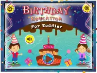 Birthday Education For Kids Screen Shot 5