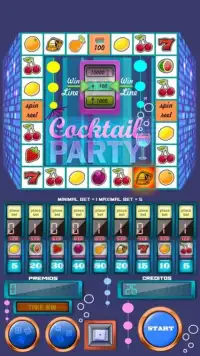 slot machine cocktail party Screen Shot 0