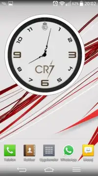 Cristiano Ronaldo Widget Clock Screen Shot 1