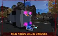 Ambulance Rescue: Zombie City Screen Shot 0
