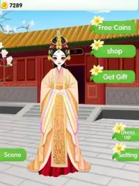 Chinese Princess-Costume Lady Screen Shot 3