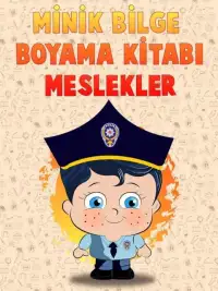 Meslekler Boyama Kitabı Screen Shot 9