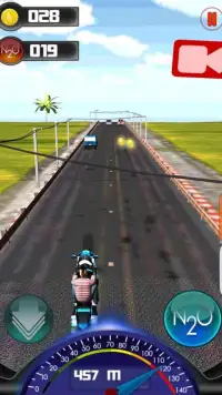 шоссе Moto наездник 2 Screen Shot 0