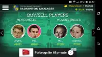 Badminton Manager Screen Shot 1
