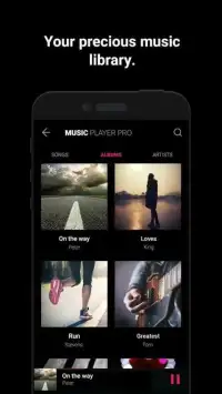 Music Player Pro-Free music Screen Shot 3