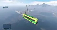 Flying Bus Simulator Free 2016 Screen Shot 0