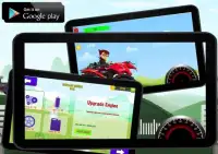 Bheem Monster Car Racing Games Screen Shot 1