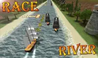 Turbo River Racing Ship 3D Screen Shot 4