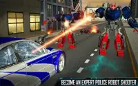 Police Robot Transformer War Screen Shot 10