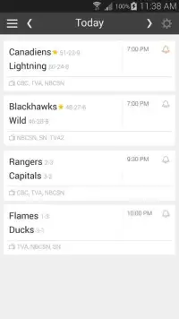 Hockey Schedule Blue Jackets Screen Shot 5