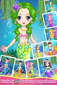 Princess Mermaid - Girls Games Screen Shot 12