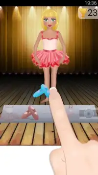 dancing ballerina games Screen Shot 1
