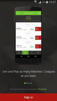 MeriTeam - Fantasy Cricket App Screen Shot 2