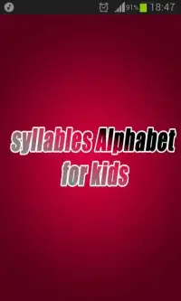 syllables Alphabet for kids Screen Shot 5