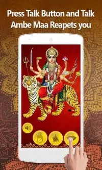 Maa Durga : Talking & Blessing Screen Shot 0