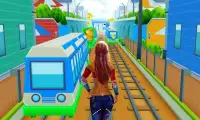 Subway Run Train Game Screen Shot 3