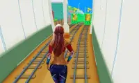 Subway Run Train Game Screen Shot 0