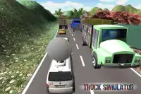 Xe tải Simulator Thực lái xe Screen Shot 3