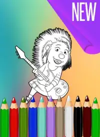 How To Color Sing cartoon Screen Shot 2