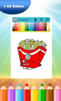 Coloring Pages for Shopkins Screen Shot 1