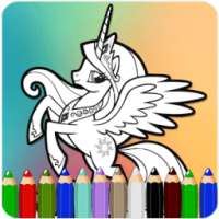 How To Color Little Pony game