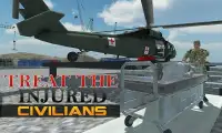 Army Helicopter Ambulance 3D Screen Shot 0
