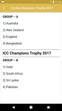 Cricket Champion Trophy 2017 Screen Shot 4