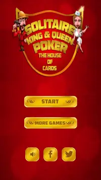 Solitaire King & Queen Poker : The House of Cards Screen Shot 4