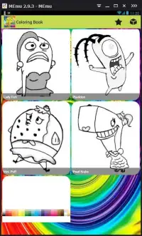 Coloring Game For SpongeBob Screen Shot 4