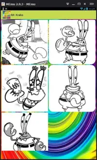 Coloring Game For SpongeBob Screen Shot 1