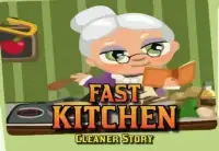 Fast Kitchen Cleaner Story Screen Shot 2