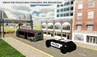 Police Bus hill Climb Duty Screen Shot 3