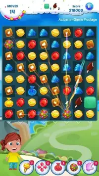 Gummy Candy - Match 3 Game Screen Shot 8