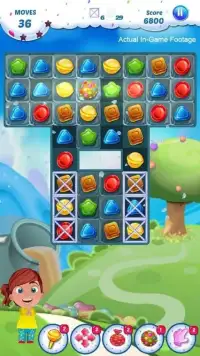 Gummy Candy - Match 3 Game Screen Shot 1