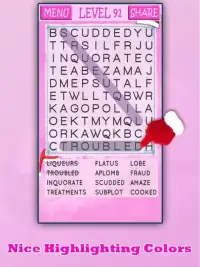 Christmas Word Search Ultimate Screen Shot 1