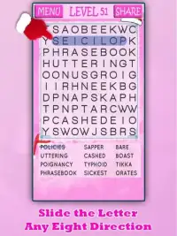 Christmas Word Search Ultimate Screen Shot 2