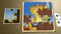 Jigsaw Solitaire - Air Fantasy Screen Shot 4