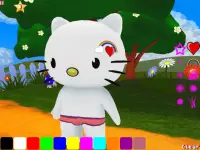 Hello Kitty. Dress Up. 3D. Screen Shot 3