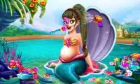 Cute Mermaid Mommy Care-Baby Screen Shot 6