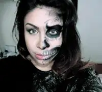 halloween makeup face 2016 Screen Shot 3