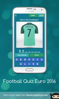 Football Quiz Euro 2016 Screen Shot 5