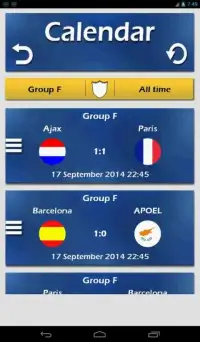 European Champions Cup Screen Shot 2