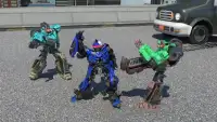 Mini Police War Robot Screen Shot 9