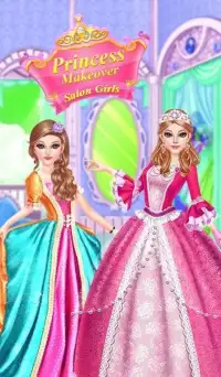 Princess Makeover Salon Girls Screen Shot 0