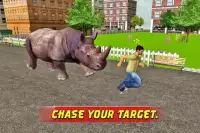 Angry Rhino Revenge Simulator Screen Shot 0