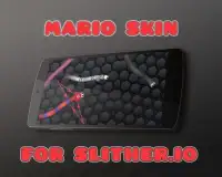Mario Skin for Slither.io Screen Shot 0